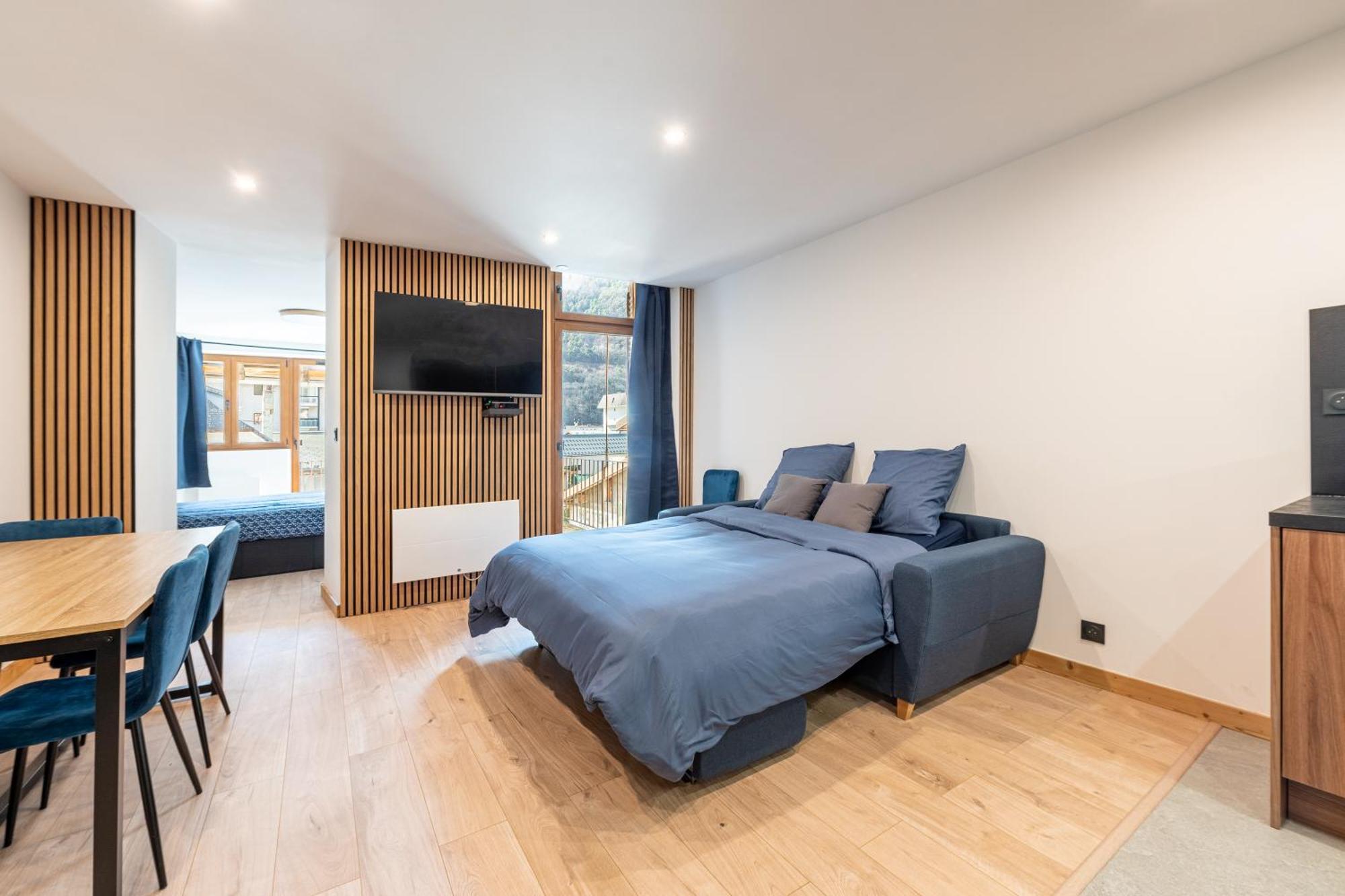 Appartement T2 "Le De Funes" Moutiers  Extérieur photo